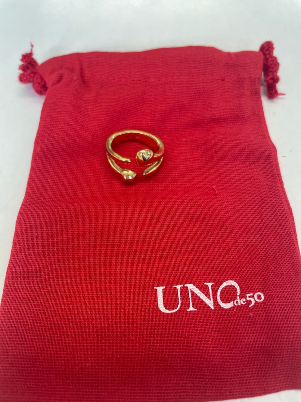 Uno gold ring - Picture 5 of 5